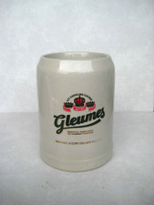 Originaler Werbe-Bierkrug 0,5 Liter "GLEUMES BIER BRAUEREI KREFELD" Werbung