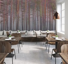 3D Wald Bäume C792 Tapete