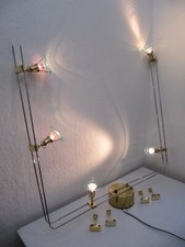 Design WOFI Leuchte ä Sölken Decken- / Wandlampe Halogenstrahler 5x20W vergoldet