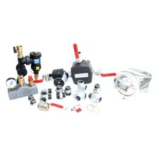 Pelletkessel-Anschlussset