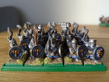 Warhammer Fantasy Zwerge 20 Ironbreakers gepanzerte Krieger, Metall, bemalt