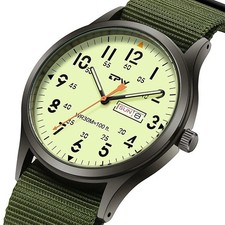 TPW Herren Uhr Militär mit