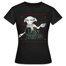 Harry Potter X-Mas Dobby Weihnachtself Frauen T-Shirt