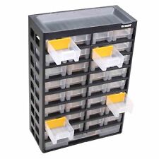 Klarsicht-Magazin 33 Läden 300x135x435mm Schraubenmagazin Regal Lagerung TOP NEU