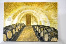 Acryl Bild "Weinkeller "Kunst