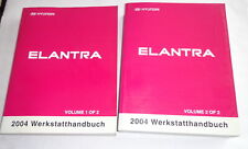 Werkstatthandbuch Reparaturanleitung 2 Bände Hyundai Elantra (Modell 2004)