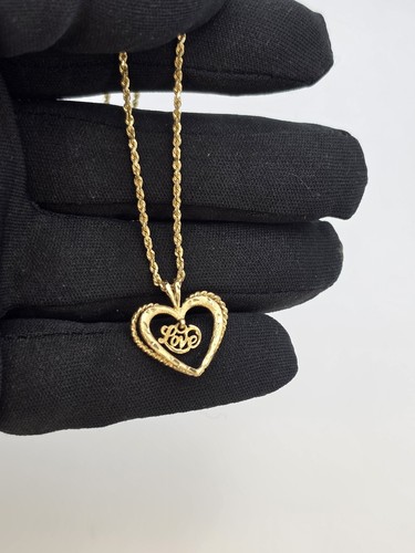 14k gelbgold herz liebe - gelbgold,
