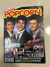 Popcorn 2/1988 ,A-HA ,Popcorn Zeitschrift