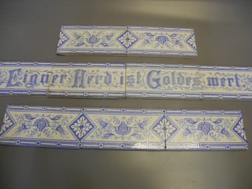 Fliesenspruch eigner herd ist - eigner,