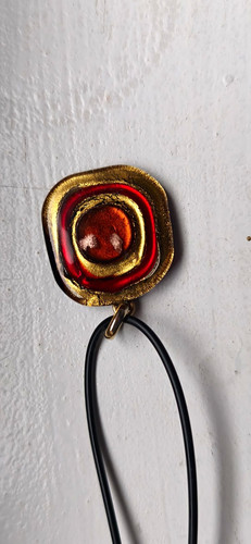 Murano glas halskette - glas,