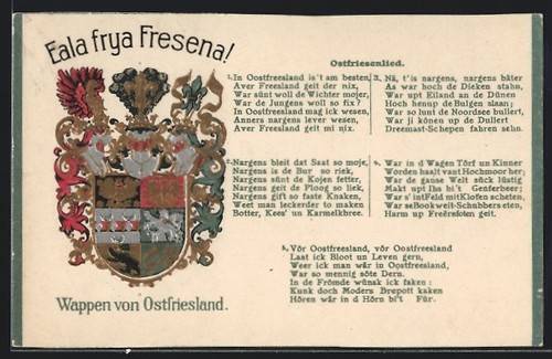 Wappen von ostfriesland - wappen,