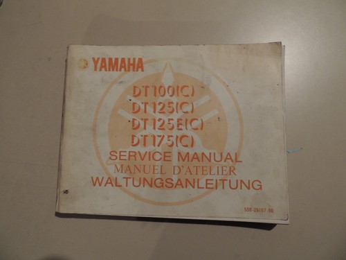 Werkstatthandbuch yamaha - werkstatthandbuch, dt