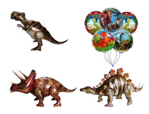 Dinosaurier folien ballon - ballon, dino