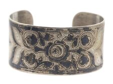 Breiter Armreif - Silber -