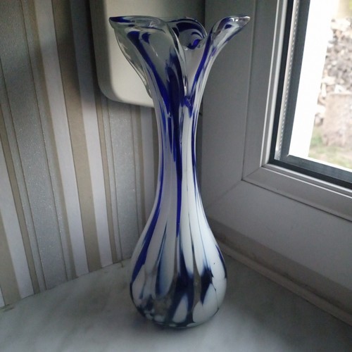 Vintage glasvase murano vase - glasvase,