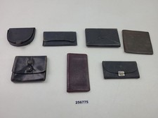 7x Münztaschen/Börsen Leder