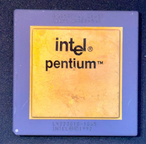 Intel pentium 60mhz keramik - intel,