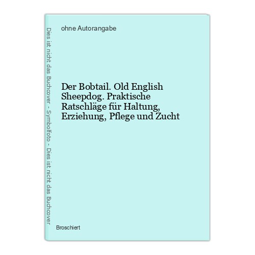 Der bobtail old english - bobtail.,