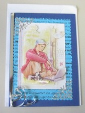 Grußkarte - 3D/Sticker