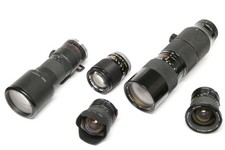 Posten mit 5 Objektiven für Canon FD mit PILZ  Sigma Soligor Canon für Bastler