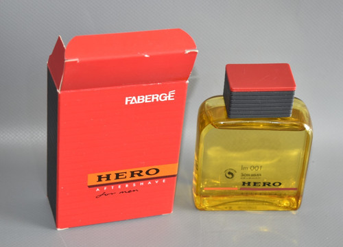 Faberge hero aftershave - hero,