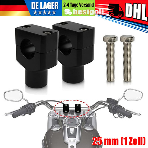 Zoll motorrad lenker - 2x,