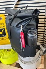 TEE-UU CAROBAG Rolltop-Rucksack mit Notebook-Fach  für Feuerwehr Lehrgang THW