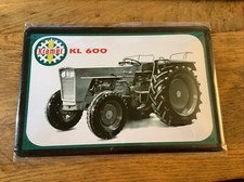 Blechschild gewölbt Schild 20x30 Kramer K KL 600 Schlepper Traktor KB