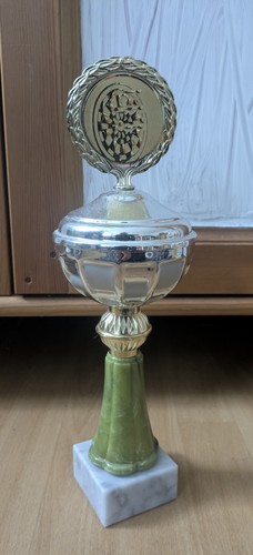 Pokal dart silber - pokal,