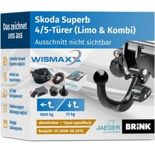 ANHÄNGERKUPPLUNG für Skoda