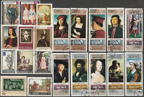 Kunst lot mit marken - lot,