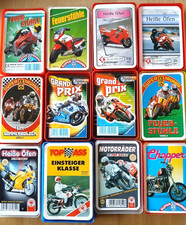 Motorrad quartett sammlung - motorrad,