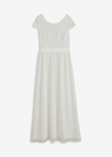 Brautkleid mit spitze und - spitze,