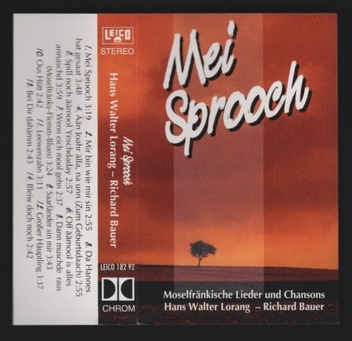 Mei sprooch moselfränkische - mei,