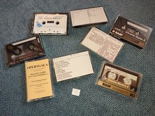 8 bespielte MC Musikkassetten