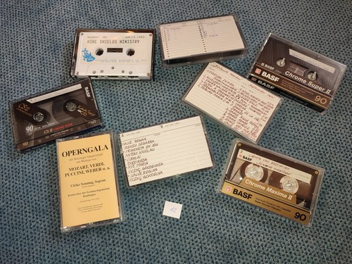 Bespielte musikkassetten - bespielte, mc