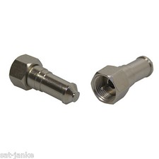 10 x Sat F- Endwiderstand für