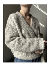 Handgestrickte Jacke „Levitate Warp“, Design My Favourite Things Knitwear