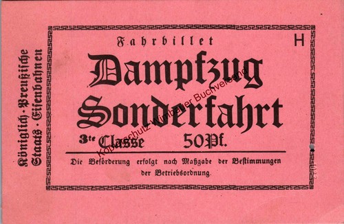 Dampfzug sonderfahrtsticket - dampfzug,