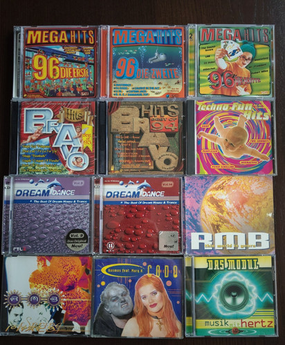 Sammlung trance eurodance - cd,