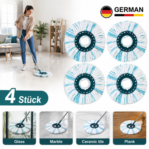 Stück wischmopp - 4,