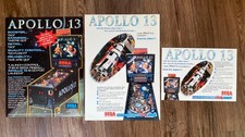 Sega Apollo 13 / 3 Flyer (deutsch + US) / Pinball Flipper