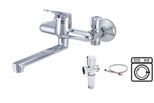 Spültischarmatur Wandmontage