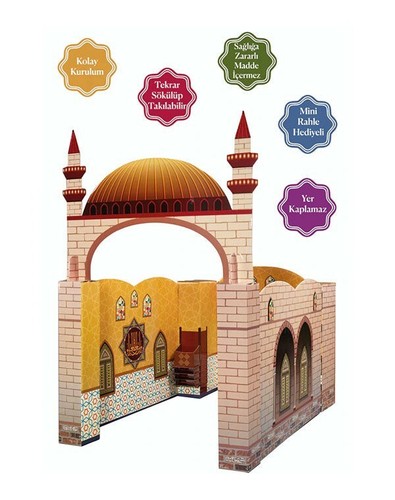 Mymescid kinder moschee set - -, kinder-moschee
