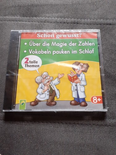 Audio schon gewusst - schon, gewusst?