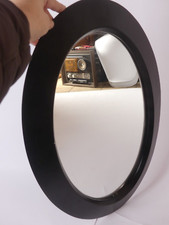 Wandspiegel oval Schwarz 69 cm x 48,5 cm