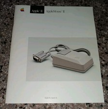 Apple II AppleMouse II Handbuch englisch IIc IIe