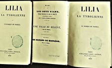 1846 PE en français Paris Edition: LILIA, La Tyrolienne, Le Marquis de Foudras