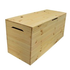 4iQ Große / Kleine PINEBOX Kiste aus Holz 2 VARIANTEN 200L / 88L