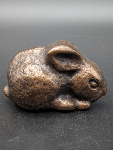 Kleine bronze figur skulptur - figur,
